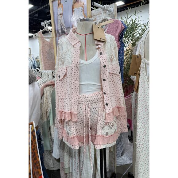 POL Pink Floral Jacket - Picture 7 of 7